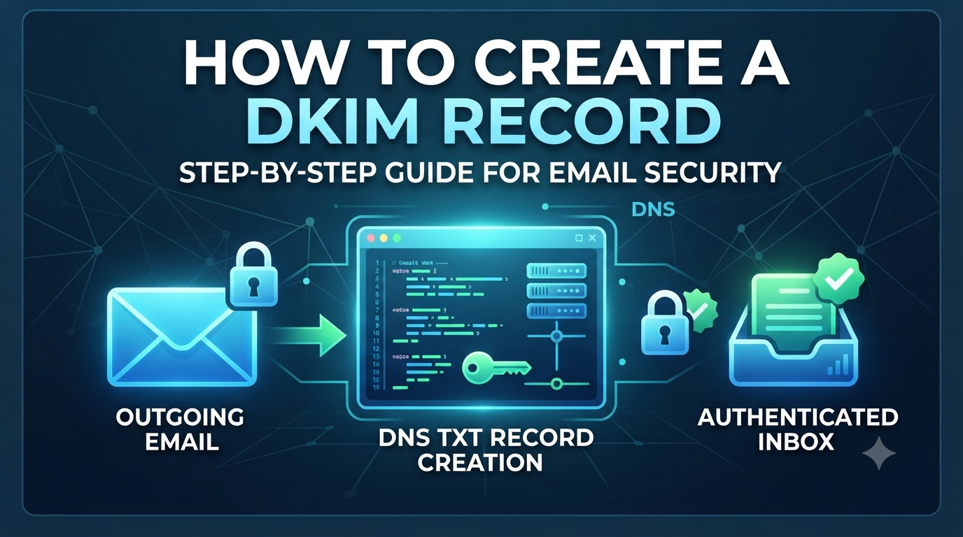 How to create DKIM record